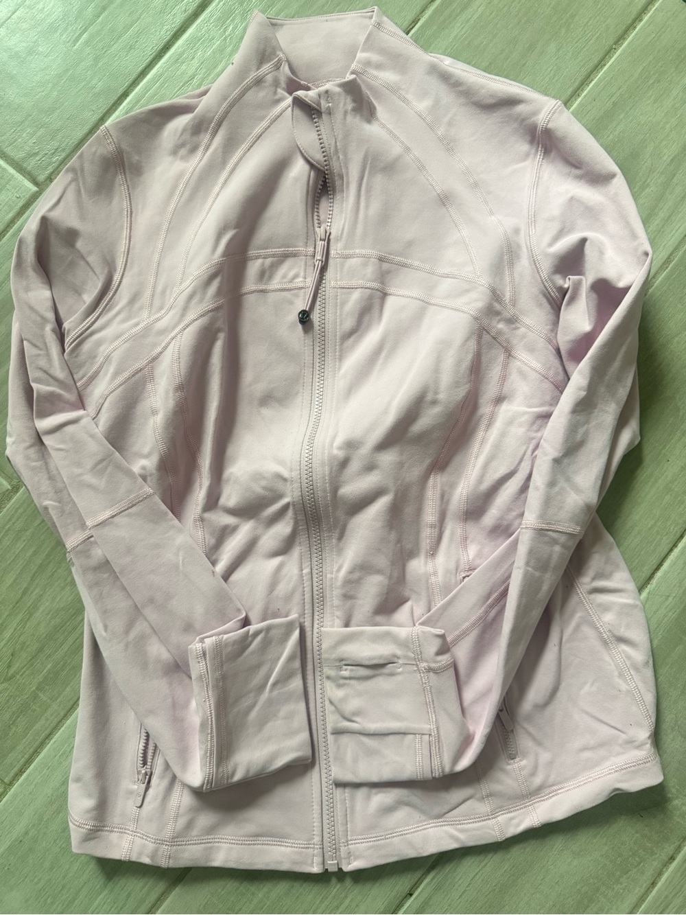 lululemon athletica Light Pink Full-Zip Utility Jacket